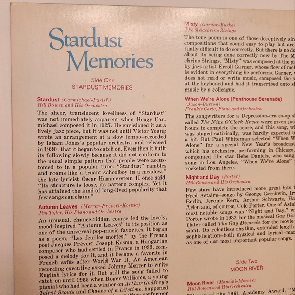 Stardust Memories LP - Picture 2 of 6